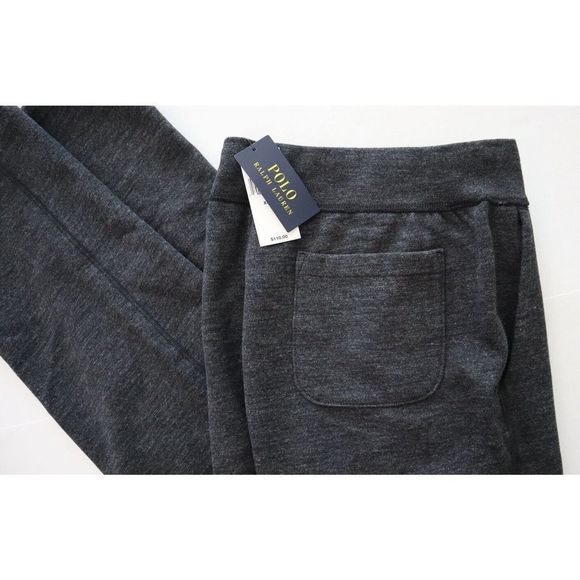 Polo Ralph Lauren Men's Sz XL Black Fleece Straight Leg Sweatpants $110 - Picture 7 of 8